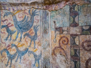 Hagia Kyriaki, détail du décor aniconique