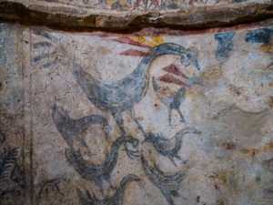 Hagia Kyriaki, détail du décor aniconique