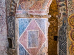 Hagia Kyriaki, détail du décor aniconique